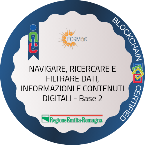 NAVIGARE, RICERCARE E FILTRARE DATI, INFORMAZIONI E CONTENUTI DIGITALI - Base 2